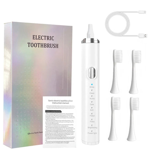Electric Sonic Toothbrush USB Rechargeable Adult 360 Days Long Battery