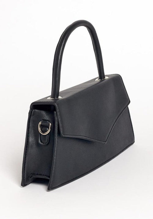 PU Leather Pure Color Messenger Bag
