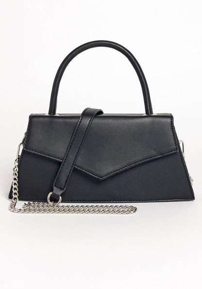 PU Leather Pure Color Messenger Bag