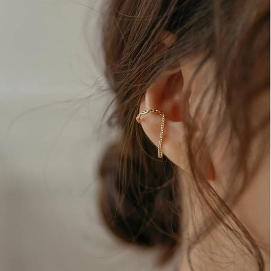 1 Pc 2025 Fashion Minilist No Piercing Ear Cuff Earrings for Woman