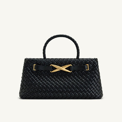 Woven Bag High Grade Handmade Women Woven Bag Casual Large Capacity