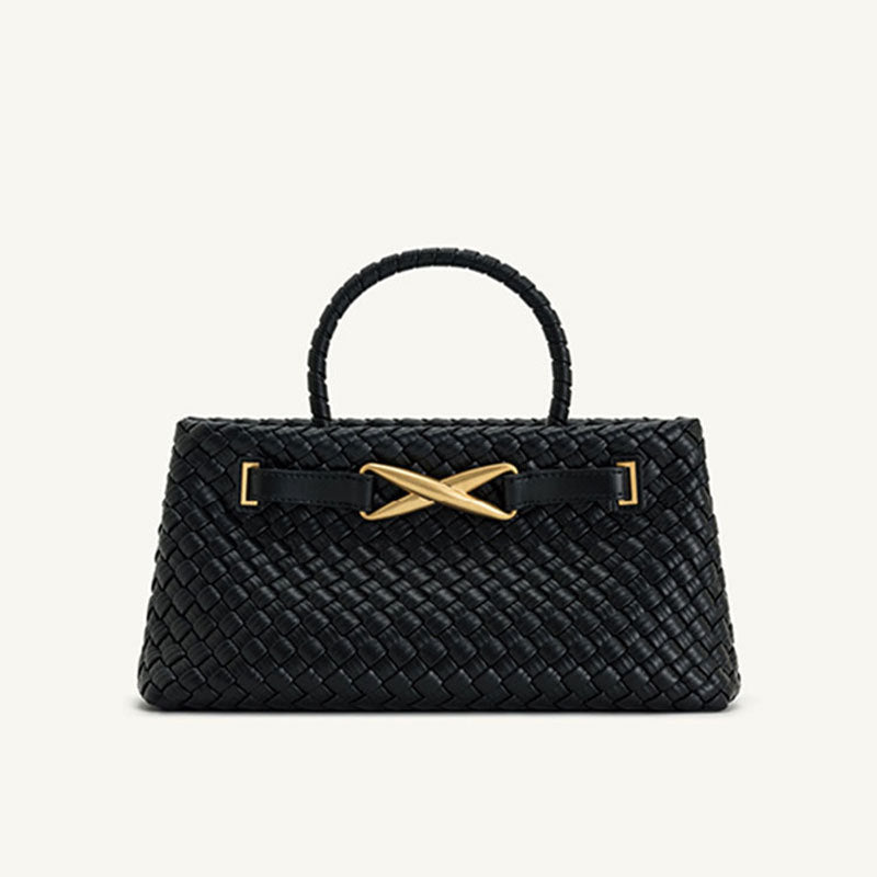 Woven Bag High Grade Handmade Women Woven Bag Casual Large Capacity