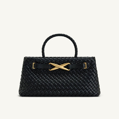 Woven Bag High Grade Handmade Women Woven Bag Casual Large Capacity
