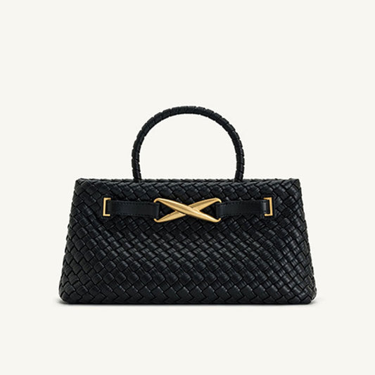 Woven Bag High Grade Handmade Women Woven Bag Casual Large Capacity
