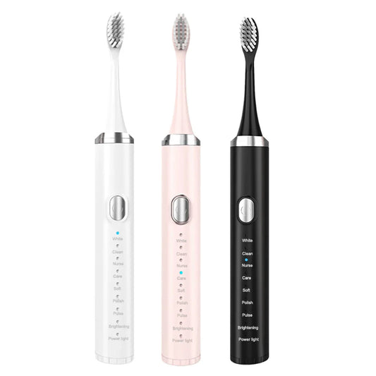 Electric Sonic Toothbrush USB Rechargeable Adult 360 Days Long Battery